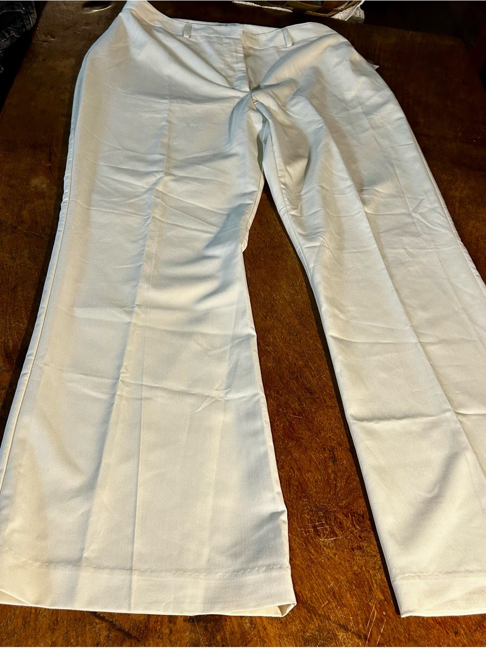 Vintage Jaclyn Smith Cream Pants, BellBottoms size 14 brand new